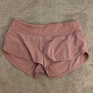 Lululemon Speed Up Pink/Purple Mauve Size 6 Shorts 2.5” Inseam